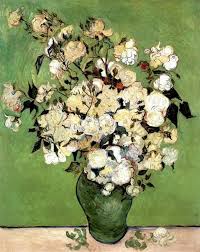 Vincent van gogh marigolds in golden vase 3d oil painting large canvas wall art chrysanthemum for kitchen painting by numbers. A Vase Of Roses Van Gog Vinsent Wikiart Org Enciklopediya Iskusstva Van Gogh Flowers Van Gogh Still Life Vincent Van Gogh Art