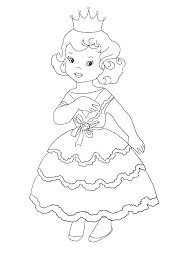 Hello kitty princess coloring page. Princess Coloring Pages