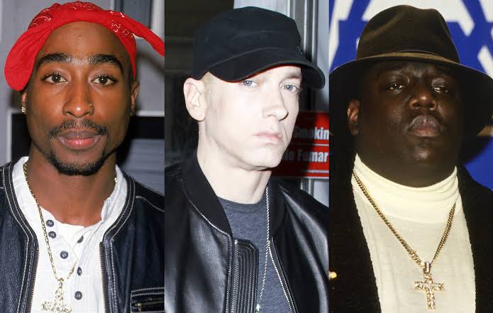 Eminem discusses how Tupac and Biggie's beef changed rap and reveals his  favourite diss tracks