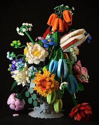 Great savings & free delivery / collection on many items. Still Life With Flowers New Version 1 Lego Art Cool Lego Creations Lego Design