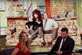 Ed o'neill is happily married to his wife of three decades; Sofia Vergara Gives A Sneak Peek Of Her Married With Children Photo With Ed O Neill On Kimmel Wsj