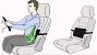 Memory Foam Lumbar Pillow