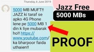 The code to check remaining free mb on jazz. Jazz 5000 Mbs Free Internet Code 2019 Mobilink 5000 Mbs Free Internet Trick 2019 Youtube