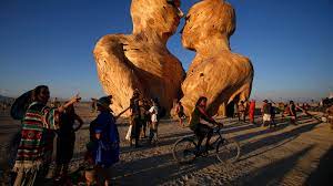 Burning man is probably the only place on earth that has succeeded to separate from commerce and material wealth. All But Invisible Black Life At Burning Man The New York Times