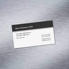 The cpa model is a simple concept once you break down into how it. Simple Professional Cpa Accountant Business Card Magnet Zazzle Com Magnetic Business Cards Cpa Accounting