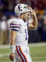 He continued to have tears when interviewed after the game. Disappointed Tebow Keeps It In Perspective