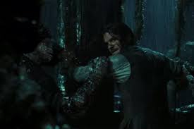 Dead men tell no tales: In Pirates Of The Caribbean 2 What Was The Message Behind The Scene Of Bootstrap Whipping Will Piratesofthecaribbean