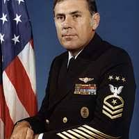 Senior Chief Petty Officer Tom Cairns, outgoing officer