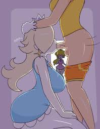 Huge Cock Futa Princess Peach with Rosalina- Intimate Connection