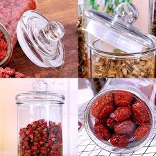 Jar is ideal to use in the kitchen to store some munchies, toffees, candy bites and snack items. Buy Maredash Glass Apothecary Jars Bathroom Storage Organizer With Lids Glass Canisters Jar Cotton Ball Holder Set Of 4 Online In Vietnam B08mtc96q7