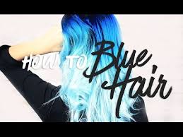If you've never lightened your hair before, it's best to seek the help of. How To Dye Your Hair Blue Ombre Dark To Pastel Hair Zoe London Youtube