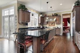 The tricky part is generally if you have red toned or mahogany furniture. 43 Kitchens With Extensive Dark Wood Throughout Home Stratosphere