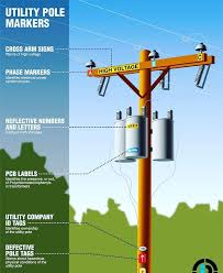 Maybe you would like to learn more about one of these? Different Markers On A Utility Pole Electrical Technology Facebook