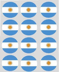 Argentinian Flag Cupcake Decoration Toppers Argentina Argentina Bandera Banderas