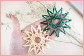 Sie werden meistens nicht mit faden gebunden, sondern. Strohsterne Basteln Alle Grundlagen Frau Friemel