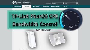 Tp Link Pharos Cpe Ap Router Bandwidth Control Set Speed Limit For Any Users Youtube