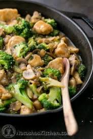 Chicken Broccoli And Mushroom Stir Fry Natashaskitchen Com Healthy Recipes Recipes Meals