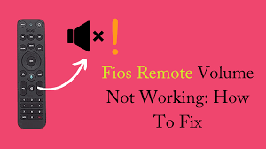 Connect the hdmi cable from the hdmi output on the back of the stb to the hdmi input on your tv. Fios Remote Volume Not Working How To Fix In Minutes Robot Powered Home