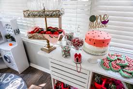 Get gifts they are guaranteed to love today! One In A Melon First Birthday Party The Samantha Show A Cleveland Life Style Blog