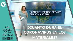 Cuanto Dura El Coronavirus En Los Materiales Exn2 Youtube