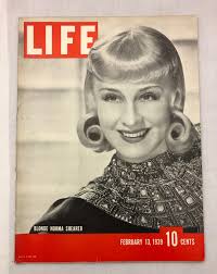 February 13 1939 Life Magazine Blonde Norma Shearer