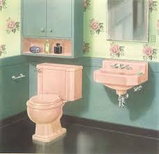 the color pink in bathroom sinks, tubs
