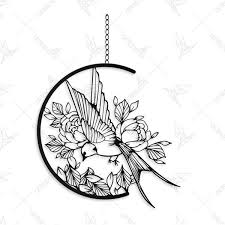 Swallow Metal Tablo Apt013 Siyah Apt013ms Tablolar Metal Siyah Boya