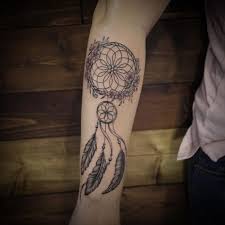 The 60 Most Popular Dreamcatcher Tattoos Of All Time With Images Dream Catcher Tattoo Design Dream Catcher Tattoo Sunflower Tattoo Shoulder