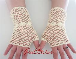 Favorite add to denim fingerless gloves with pathces, long jean arm warmers, cotton fingerless gloves teyxo. Pdf Crochet Pattern Bridal Fishnet Fingerless Gloves With Etsy Fingerless Gloves Crochet Pattern Crochet Fingerless Gloves Lace Fingerless Gloves