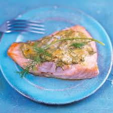 Lachssteak Mit Senfkruste Rezept In 2020 Rezepte Lachs Und Essen