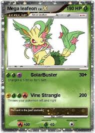 Check spelling or type a new query. Pokemon Mega Leafeon 4 4 Solarbuster Pokemon Pokemon Cards My Pokemon