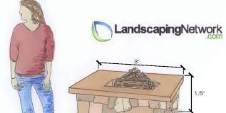 Consists of an outer circle open on the east side, markers on the north, west and south sides, and a fully closed off inner circle with a tree and a fire pit and some aesthetic markers in the middle. Average Fire Pit Sizes Landscaping Network