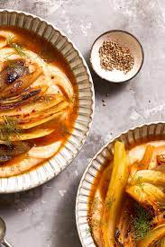 Braised Fennel With White Bean Puree Recipe Recipe In 2021 Pureed Food Recipes White Bean Puree Fennel