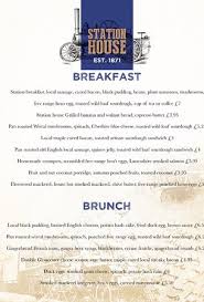 Station Coffee House Menu Picture Of Station Coffee House Prescot Tripadvisor