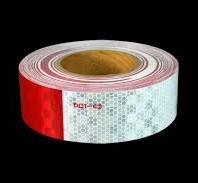 Reflective DOT-C2 Conspicuity Red/White Tape– 7 year durability (2"x150')
