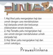 Check spelling or type a new query. Sebut Sebutkan Macam Macam Cara Pelaksanaan Ibadah Haji Dan Jelaskan Brainly Co Id