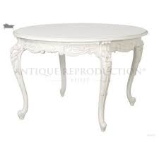 Choose from contactless same day delivery, drive up origin: Louis Carved French Provincial Round Table Antique White Antique Reproduction Shop