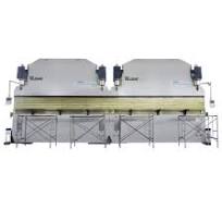 탠덤 유압 프레스 브레이크 2X600t6000mm CNC 다각형 기둥 굽힘 기계