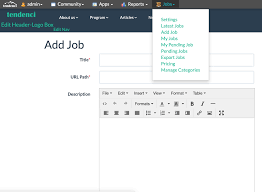 adding a job or resume help files