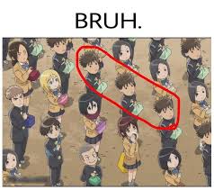 Anime Usually People Don T Like To Be Followed We Don T Mind Huntinganime Anime Funny Anime Memes Funny Attack On Titan Funny