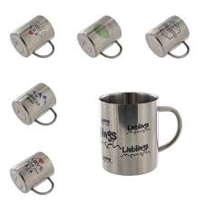 trinkbecher camper campingtasse campingplatz outdoorkitchen outdoor zelten pfadfinder lasergravur lasercut edelstahlbecher mugs glassware tableware