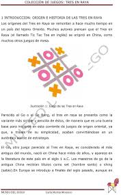 Enfrentareis nuevos retos a superar a lo largo de los niveles por los que. Coleccion De Juegos Tres En Raya Coleccion De Juegos Infantiles Las Tres En Raya Pdf Free Download