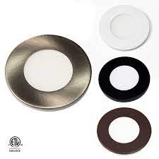 3 wide x 3 deep x 0.25 high. Pucklights S Product List Gm Lighting