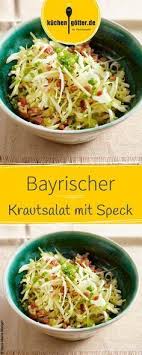 Bayrischer Krautsalat Mit Speck Rezept Bayrischer Krautsalat Krautsalat Mit Speck Krautsalat