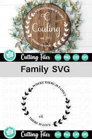 If you'd like to help me keep this site free, please consider paying a small amount for your downloads. Family Name Sign A Family Svg Cut File 261792 Cut Files Design Bundles