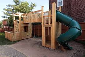 Making wooden toys is for people like me, who like to make things but don't have the budget or the kind of workshop to make *normal* woodworking. How To Build An Outdoor Wood Playset Of Your Dreams
