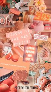 Orange aesthetic rainbow aesthetic aesthetic colors aesthetic grunge aesthetic objects aesthetic pics aesthetic wallpapers neon noir orange is the new. Peach Collage Wallpapers Wallpaper Cave