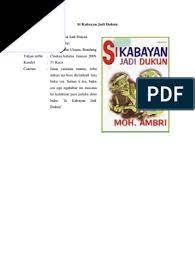 Boleh dikata ini lanjutan dari si kabayan saba kota. Si Kabayan Jadi Dukun