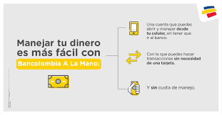 Wintor abc siempre está para servirle y encontrar soluciones a problemas con app o sim a la mano para que ustedes puedan recibir su dinero.llamen a bancolo. Bancolombia Twitter àªªàª° Con Bancolombia A La Mano Tienes La Facilidad De Manejar Tu Plata De Forma Sencilla Y Segura Conoce Aqui Como Abrir Tu Cuenta Https T Co S3w6wtmjcy Https T Co Iynurnzysc