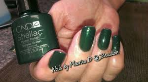 Sharon W Is Wearing 3 Coats Of Cnds Serene Green Shellac